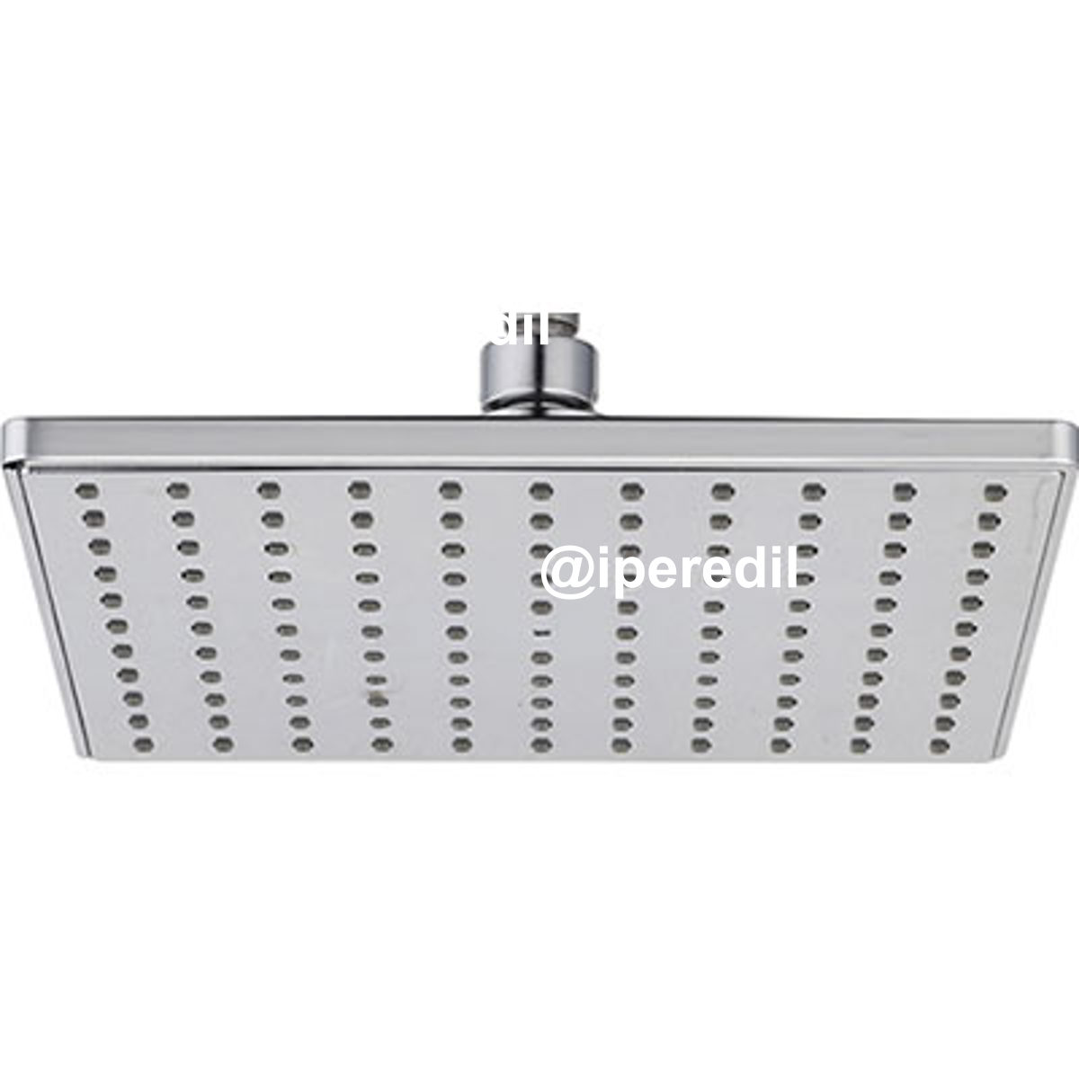 SOFFIONE DOCCIA + SNODO FELCE EFFE ABS CROMATO 1/2F MM 200X200