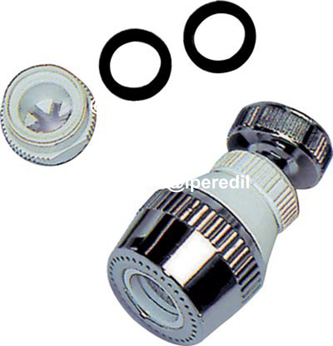 DOCCETTA AERATORE + SNODO CM 7 F22X1 + ADATTATORE M24X1 - 07710007