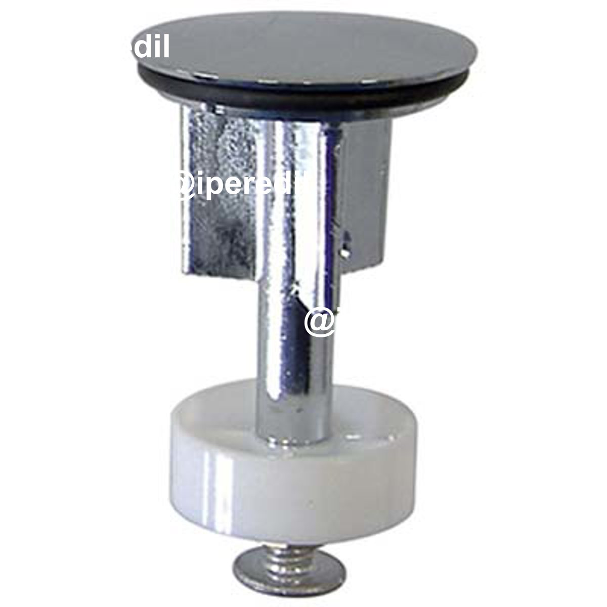 TAPPO CR PILETTA SCARICO AUTOMATICO OTTONE CROMATO 1"1/4