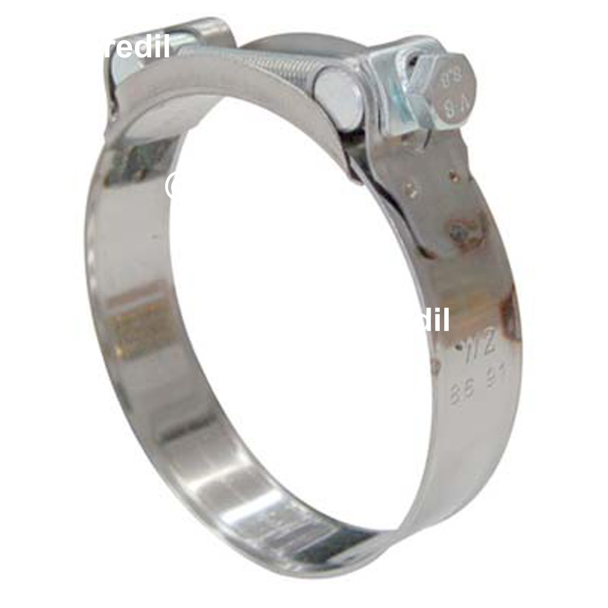 FASCETTA STRINGITUBO W1 LARGA STARS ZINCATA TUBO MM 56X59 FASCIA MM 22