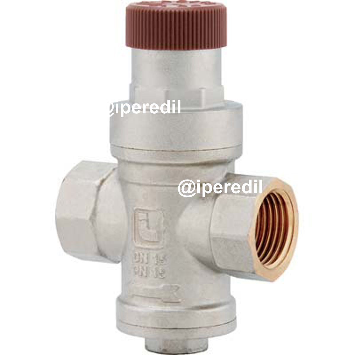 RIDUTTORE PRESSIONE MINIPRESS 360 ITAP OTTONE NICHELATO 1/2F BAR 15-1/4 - 07743901