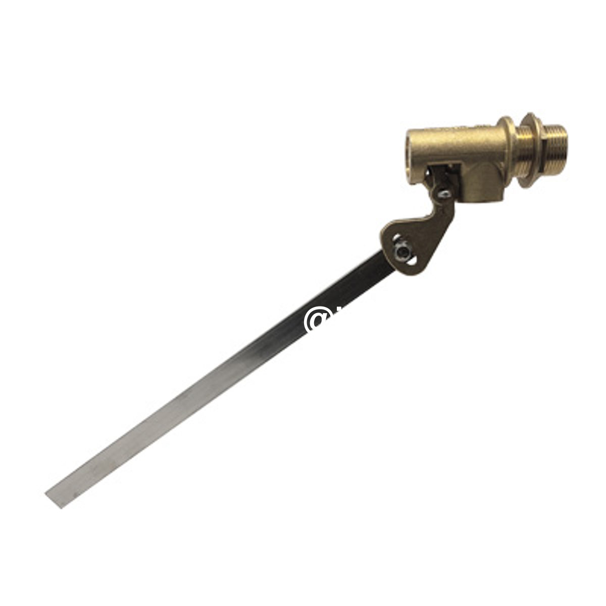 RUBINETTO GALLEGGIANTE CASSONE 320 OTTONE ASTA INOX AISI 430 1/2M