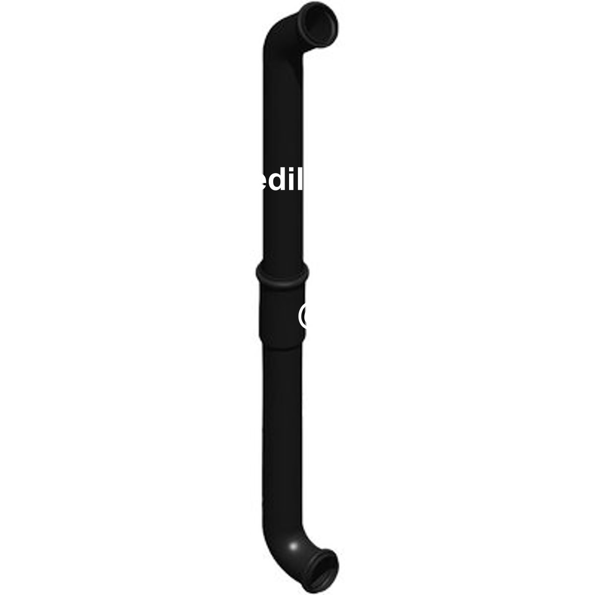 TUBO CACCIATA TELESCOPICO CASSETTA WC PVC MM 32 90°/45° - 07746280