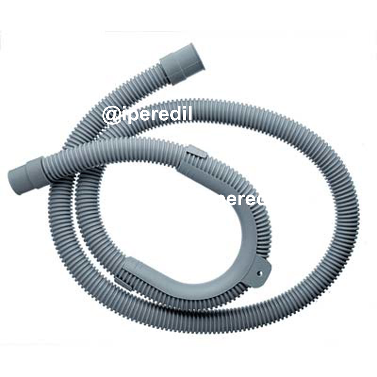 TUBO SCARICO LAVATRICE + CURVA PP CM 200