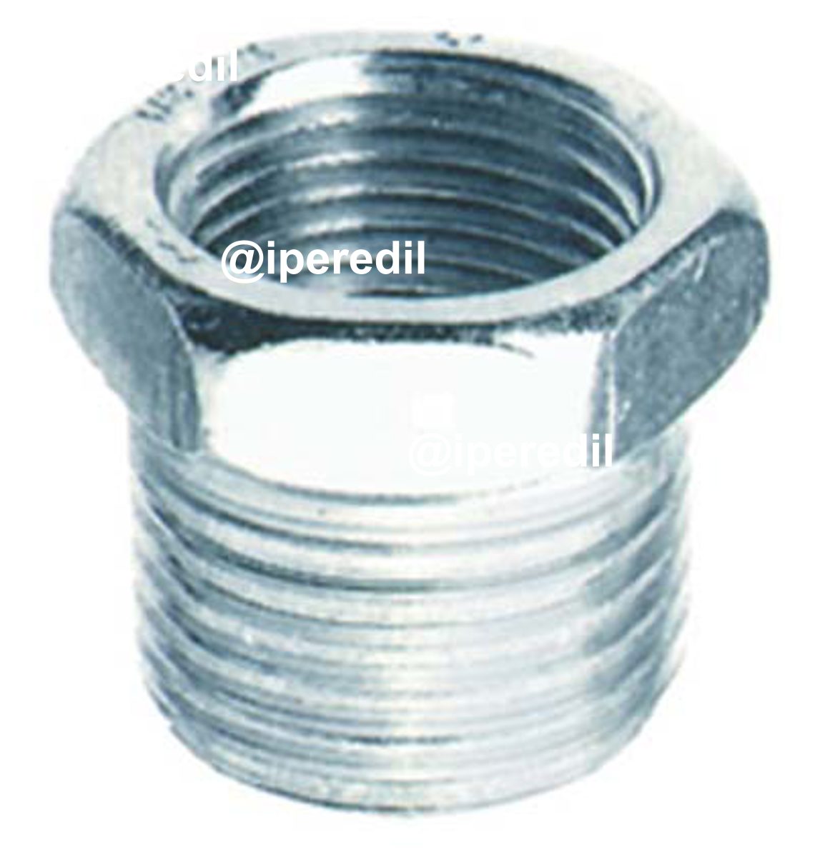 RIDUZIONE MF + VITE ACCIAIO ZINCATO 241Z OTER 1"MX3/4F