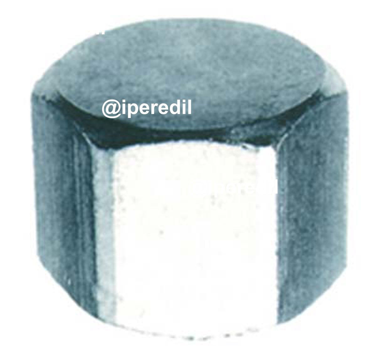 TAPPO F ESAGONALE ACCIAIO ZINCATO 300Z OTER 1"F - 07763006
