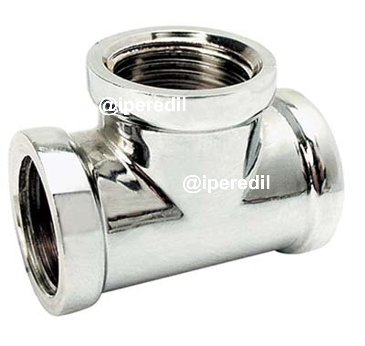 TEE OTTONE CROMATO 130 GEBO 3/4F - 07763709