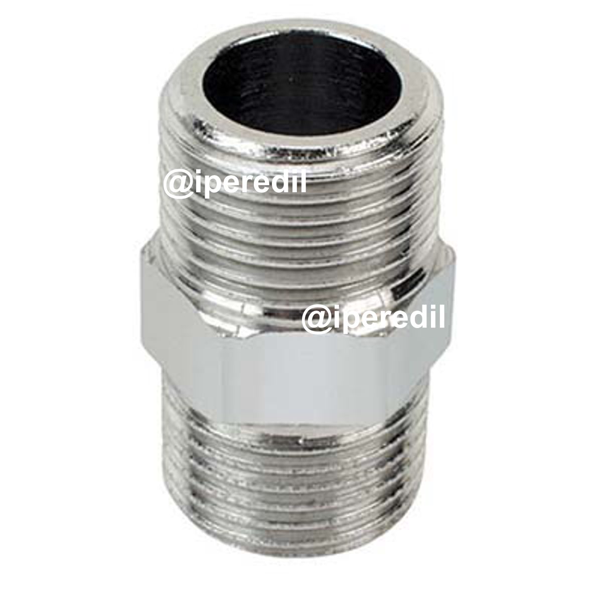 NIPPLO OTTONE CROMATO 280 GEBO 1/2M - 07763733