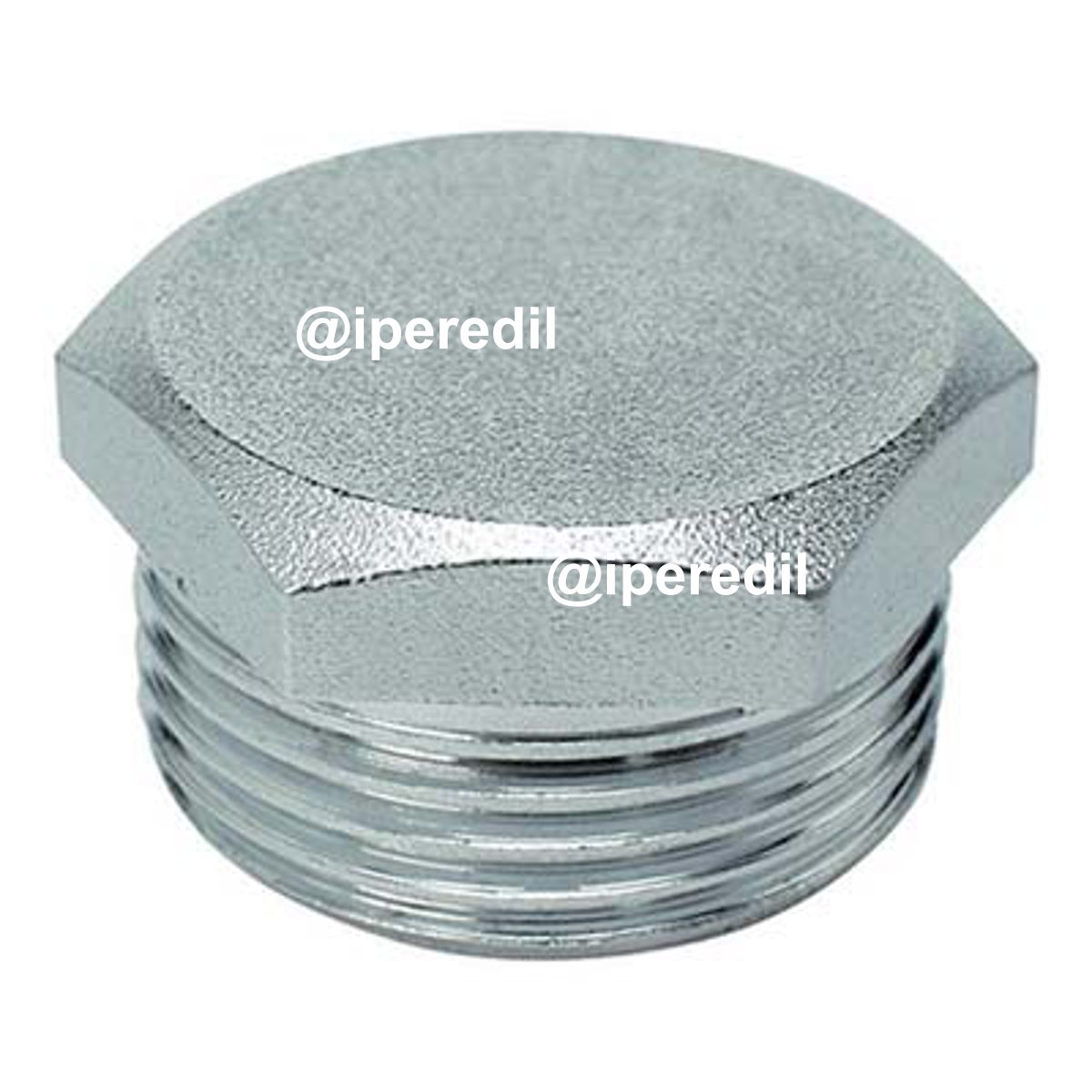TAPPO M OTTONE CROMATO 290 GEBO 3/4M