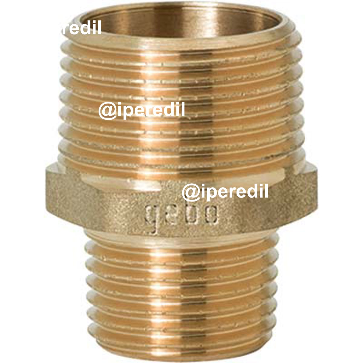 NIPPLO RIDOTTO OTTONE 245 GEBO 1"MX1/2M - 07764058