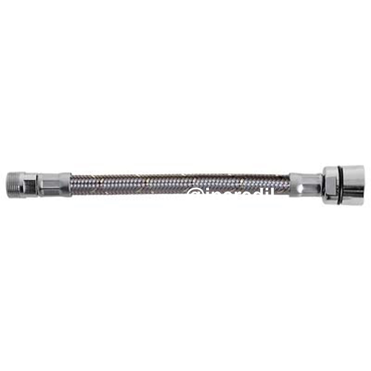 FLESSIBILE DOCCETTA ESTRAIBILE LAVELLO PARIGI INOX/NYLON M15X1/2F CM 125 - 07764537