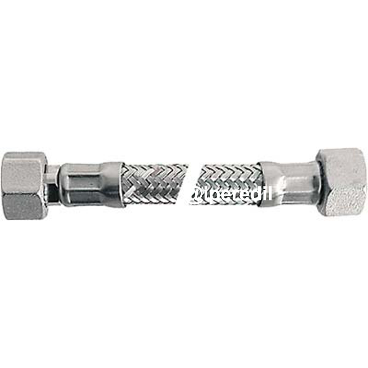 FLESSIBILE FLEXCORE FF RIDOTTO PARIGI INOX 304/PE-RT + GUARNIZIONE 3/8FX1/2F CM 15 - 07765065