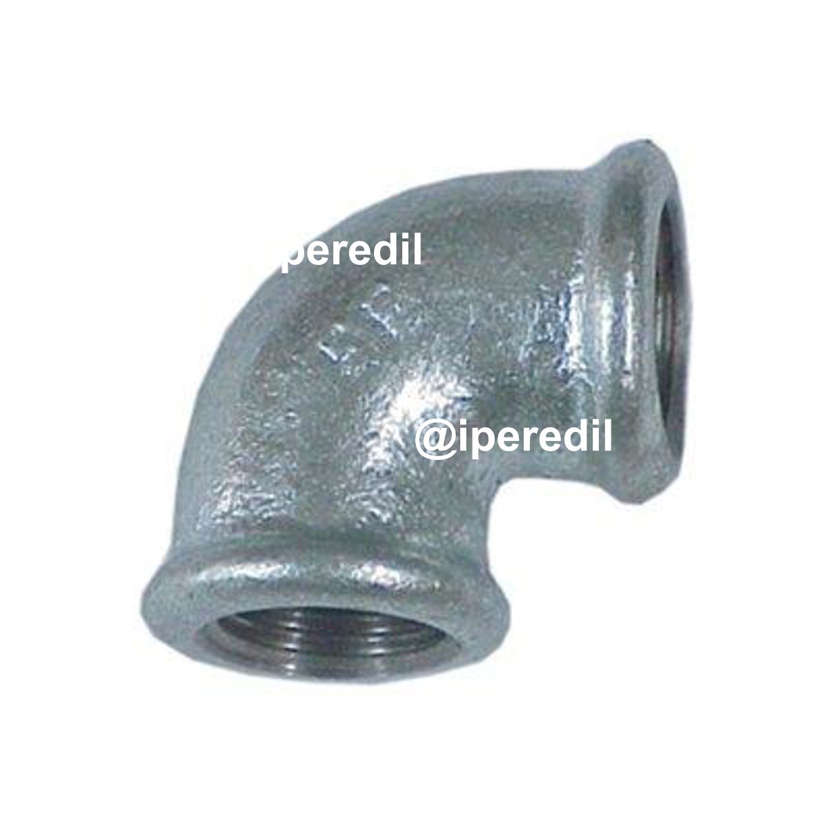GOMITO FF GHISA ZINCATA 90 GEBO 3/8F - 07766003