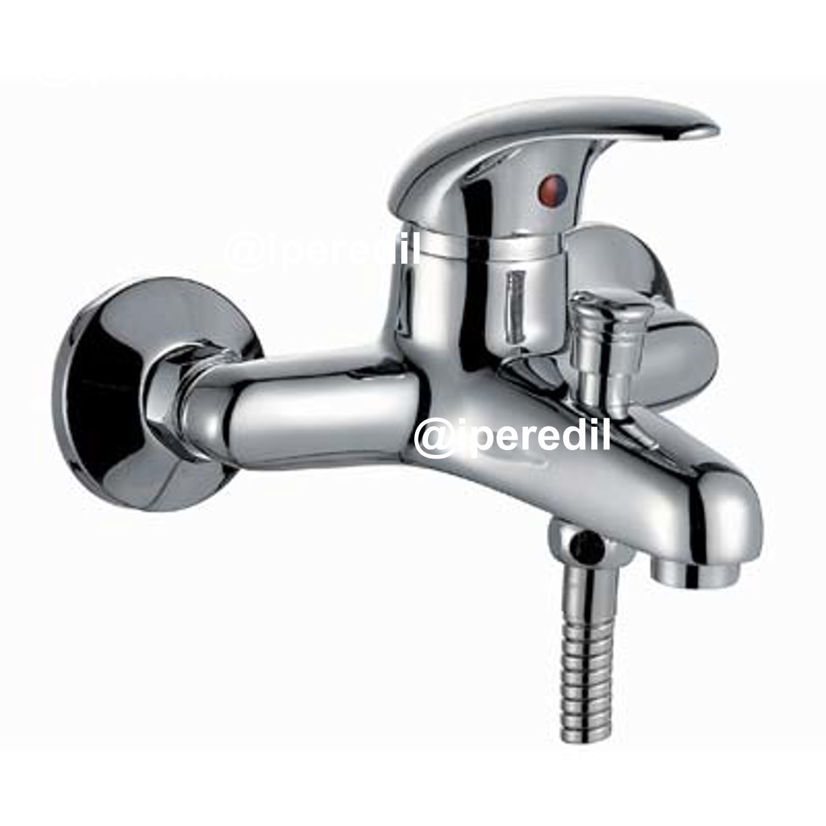 MISCELATORE VASCA START H25 CROLLA OTTONE CROMATO - 07780022