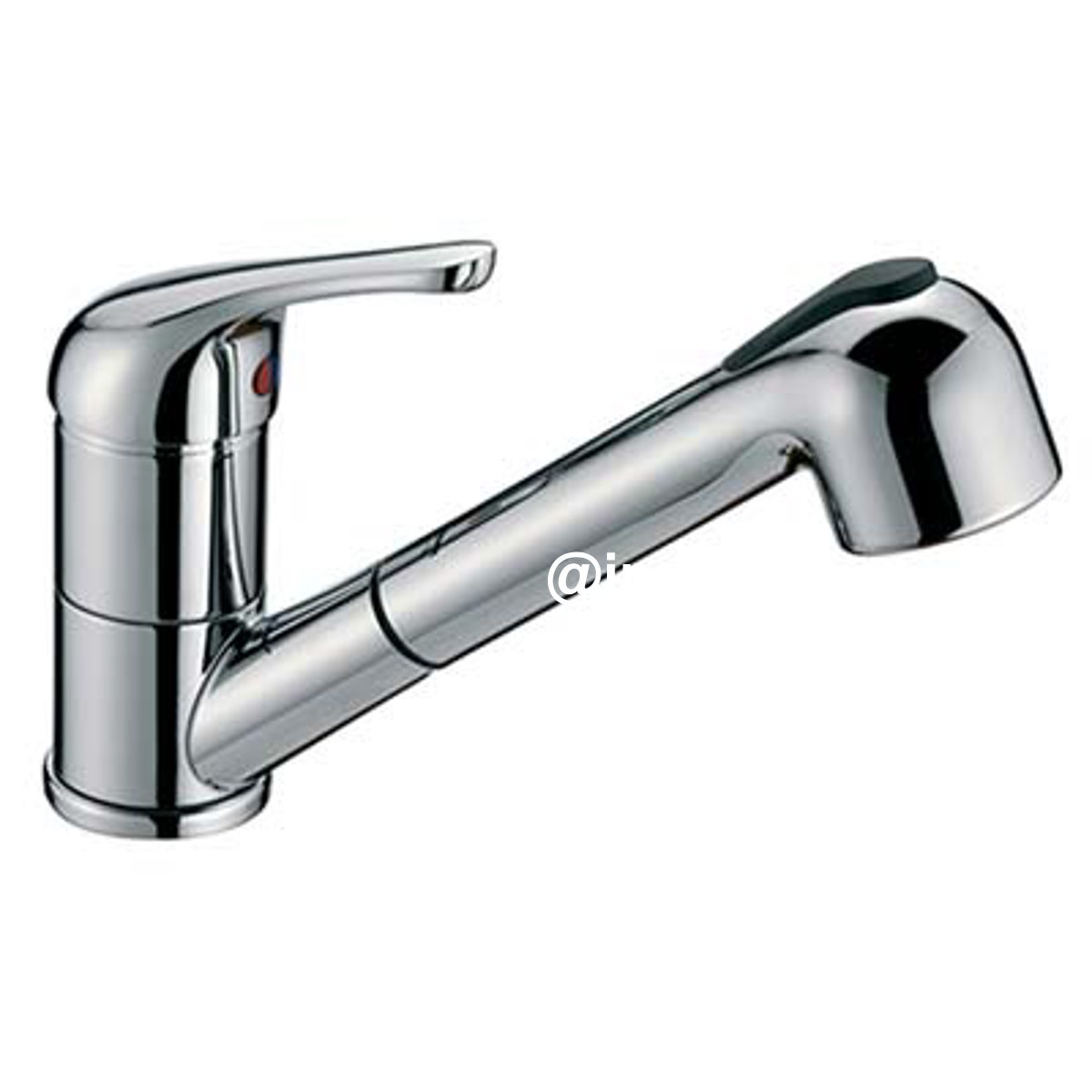 MISCELATORE LAVELLO DOCCIA ESTRAIBILE CROLLA OTTONE CROMATO - 07780037