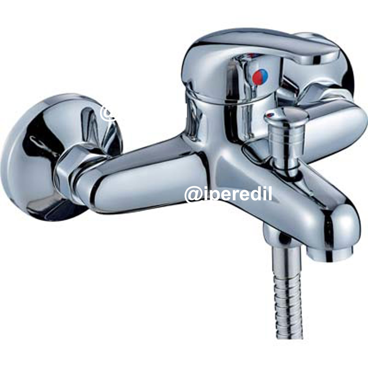 MISCELATORE VASCA SIRIO H23 CROLLA OTTONE CROMATO - 07780043