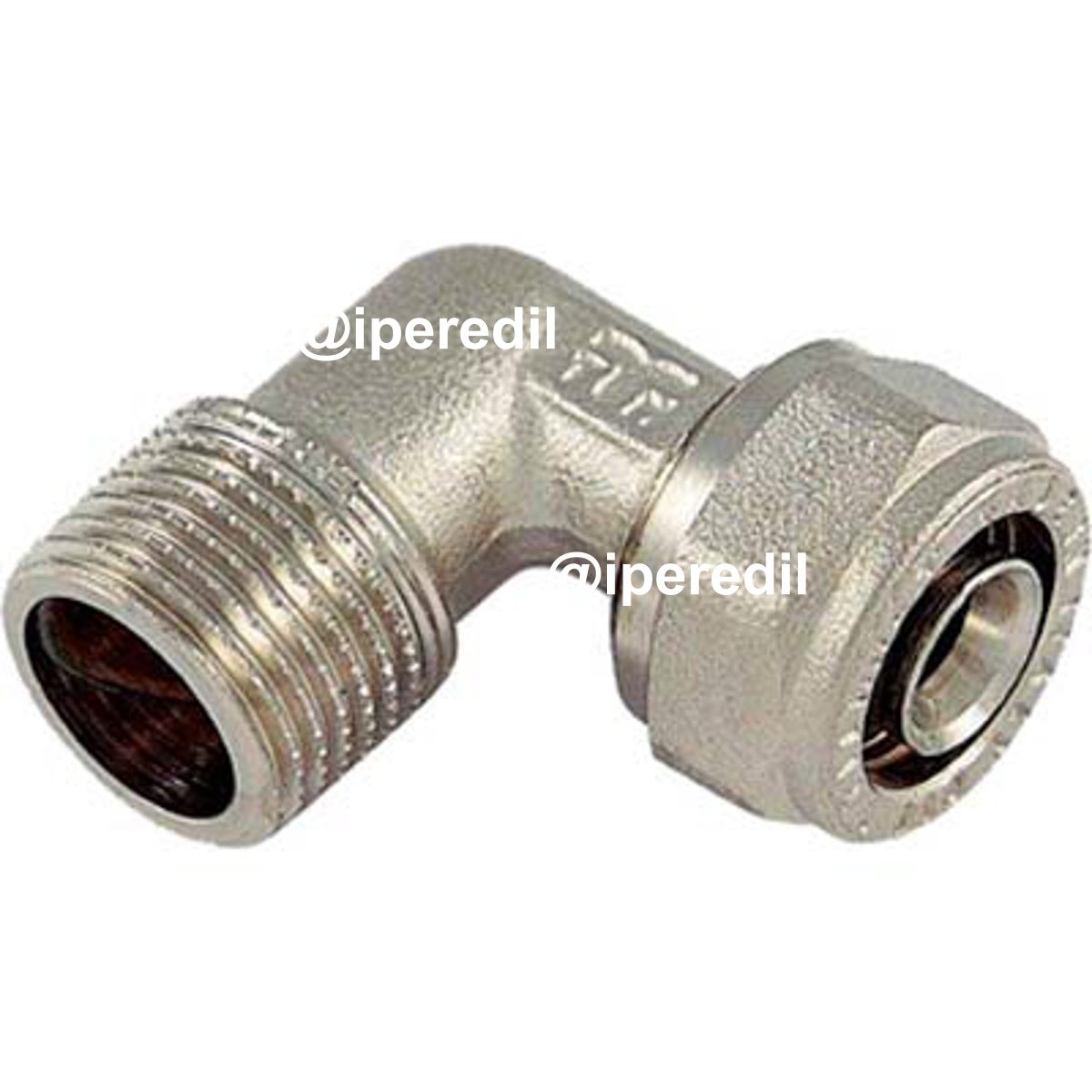 GOMITO MULTISTRATO FILETTO MASCHIO BAMPI OTTONE MM 16X1/2M