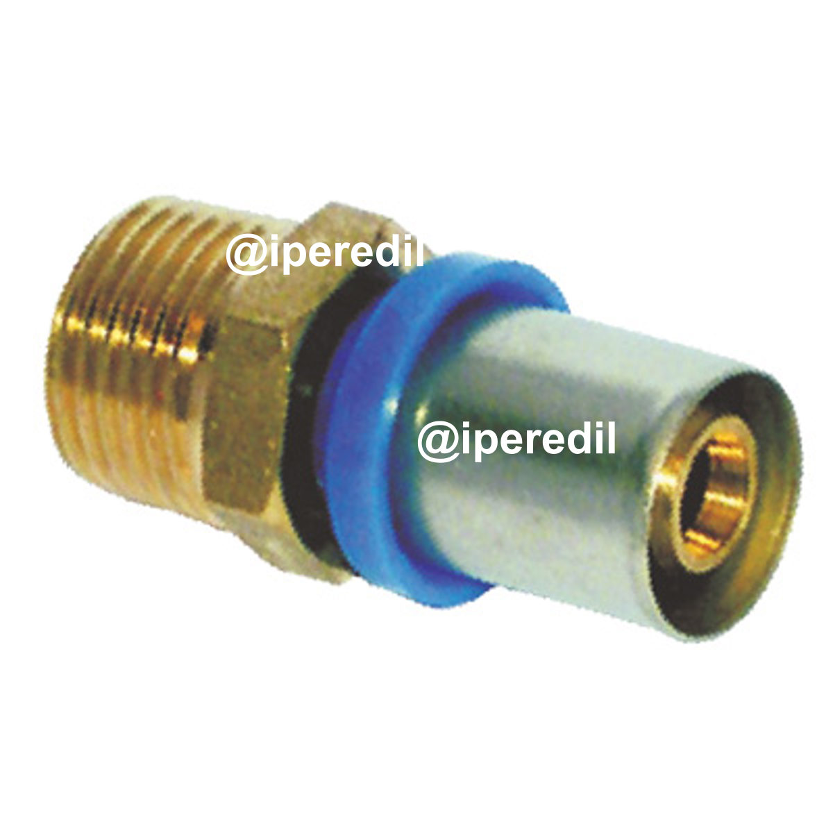 MANICOTTO MULTISTRATO PRESSARE FIL MASCHIO BAMPI OTTONE MM 20X3/4 M