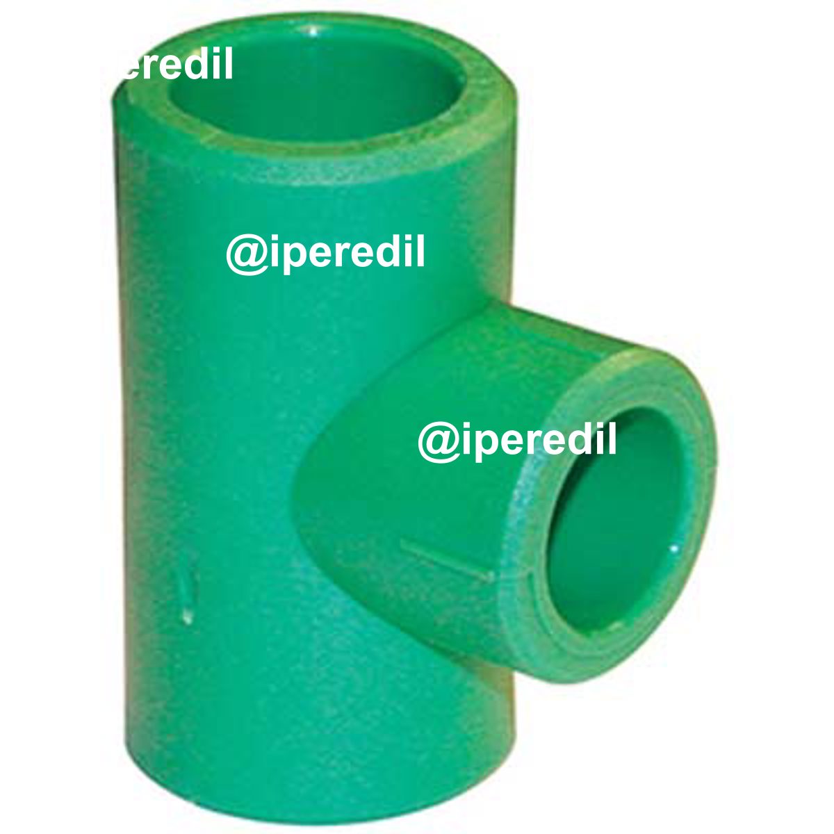 TEE PPR A SALDARE VERDE MM 25 - 07801035
