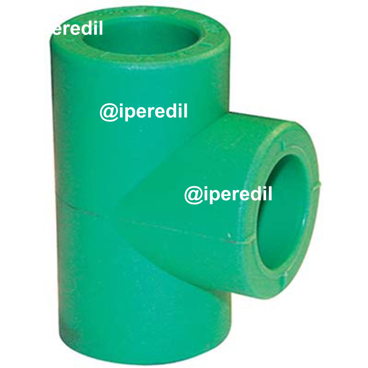 TEE PPR A SALDARE RIDOTTO VERDE MM 25X20X25 - 07801040