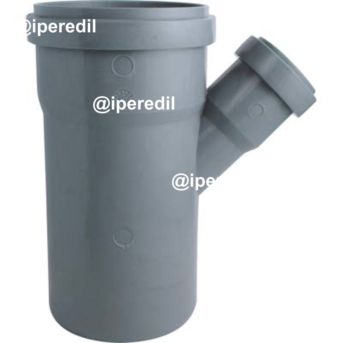 BRAGA RIDOTTA SCARICO IDRICO AD INNESTO PP GRIGIO MM 90/40 45°