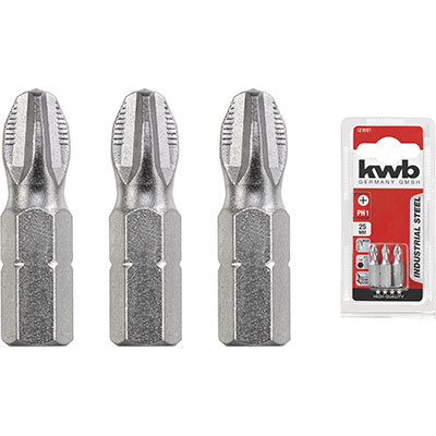 INSERTO CROCE PHILLIPS X AVVITATORE KWB PHXMM 2X25 CF=PZ 3