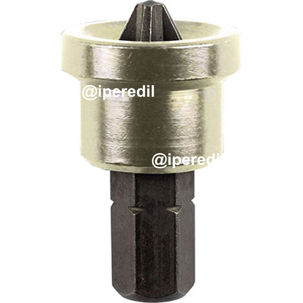INSERTO CROCE POZIDRIV + ARRESTO PROF KWB/EINHELL PZXMM 2X25 CF=PZ 2