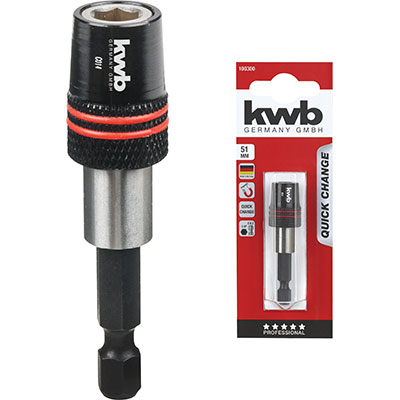 PORTAINSERTO RAPIDO MAGNETICO KWB ATTACCO 1/4F MM 65