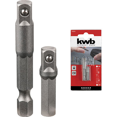 ADATTATORI PORTABUSSOLA KWB MM 30X1/4" + 50X1/4" CF=PZ 2