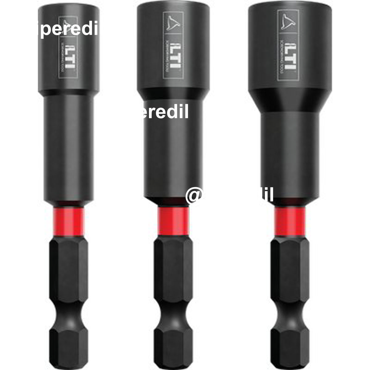 INSERTI A BUSSOLA ESAGONALI X AVVIATORI KRINO MAGNETICI MM8X65 + MM 10X65 + MM 13X65 CF=PZ 3
