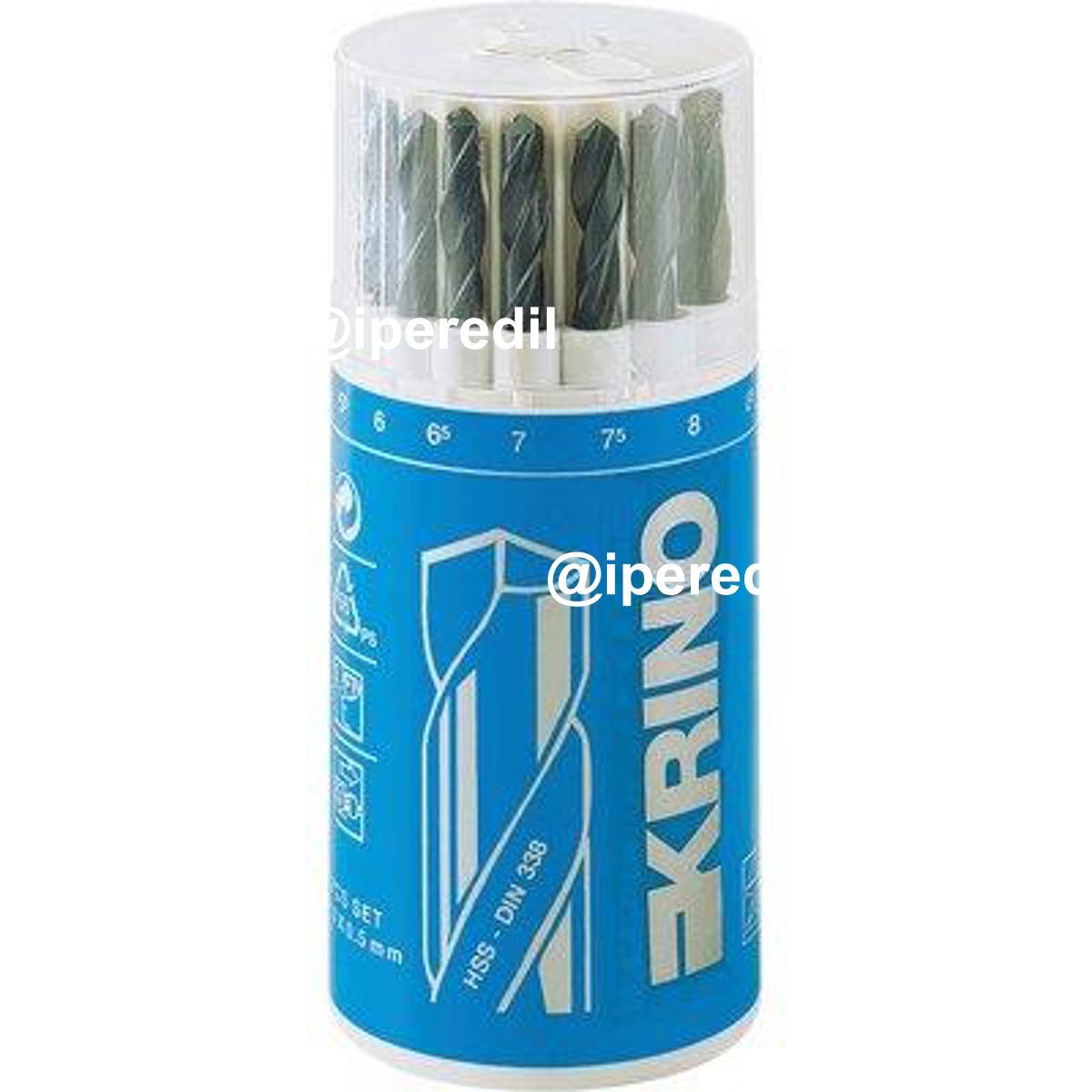 PUNTA TRAPANO HSS RULLATA SELETTORE KRINO MM 1,0/10 CF=PZ 19 - 07937360
