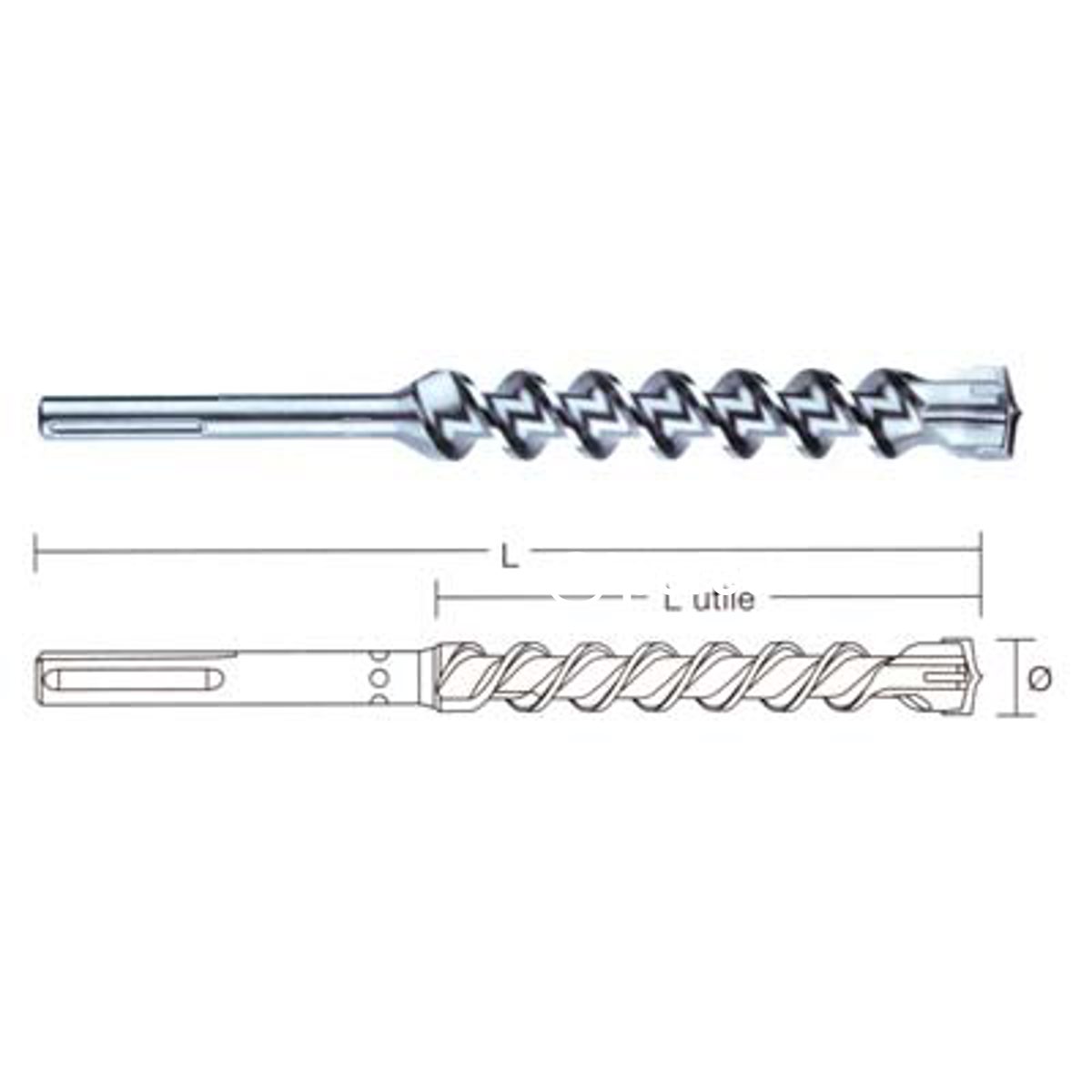 PUNTA MARTELLO SDS MAX MAKITA MM 22X520 - 07937718
