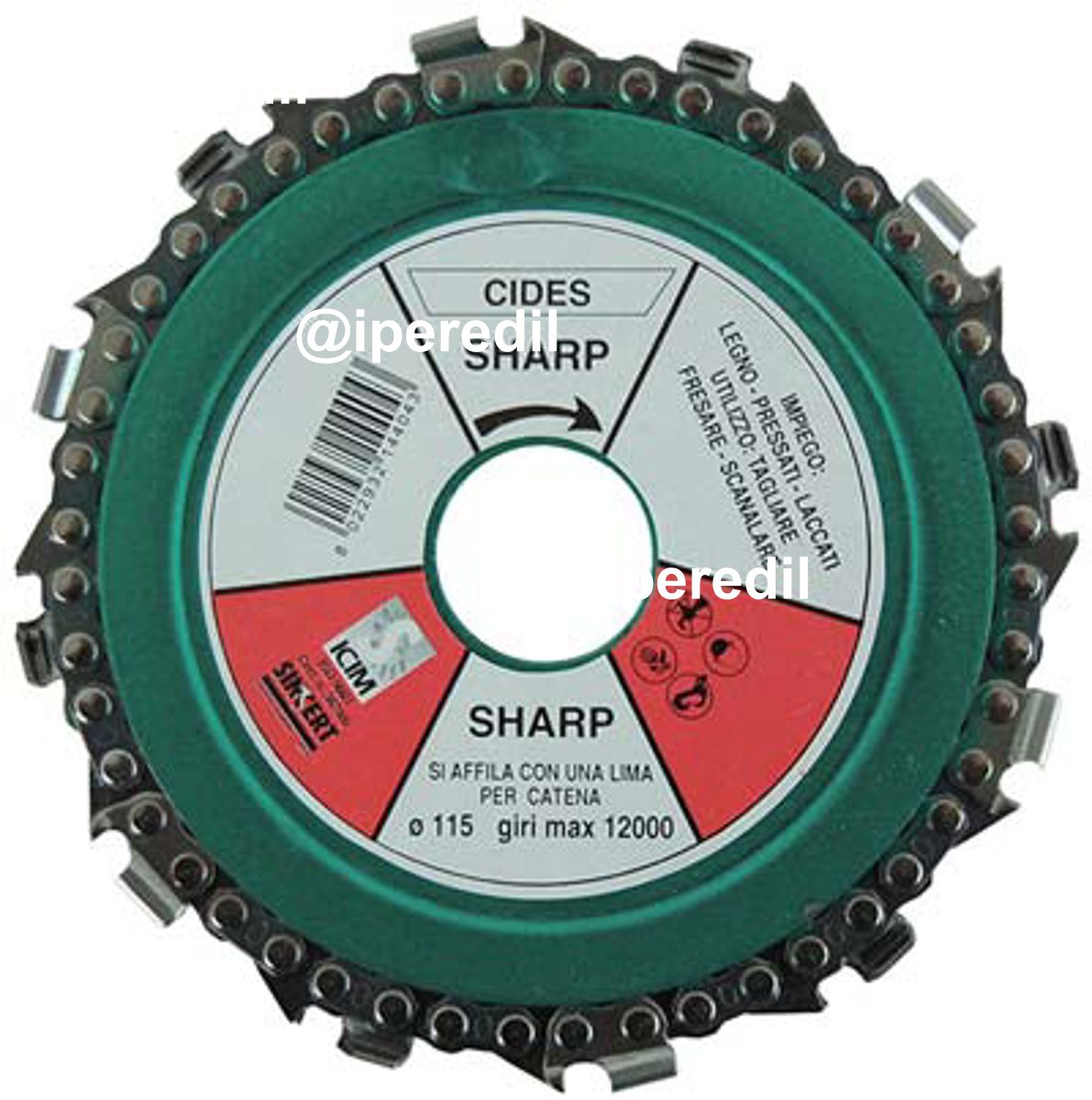 LAMA CIRCOLARE A CATENA X LEGNO MM 230X22,2 - 07948436