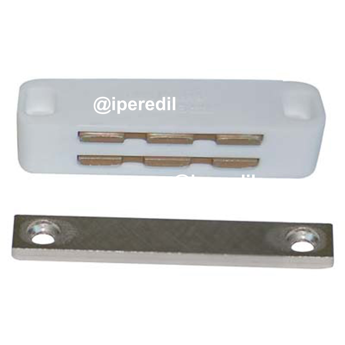 CRICCHETTO MAGNETICO SPORTELLI UC20 VAREC MM 74 H.MM 22 KG 14 + INCONTRO BIANCO