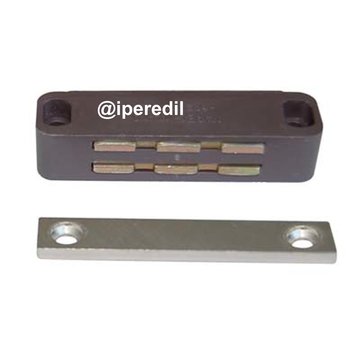 CRICCHETTO MAGNETICO SPORTELLI UC20 VAREC MM 74 H.MM 22 KG 14 + INCONTRO MARRONE