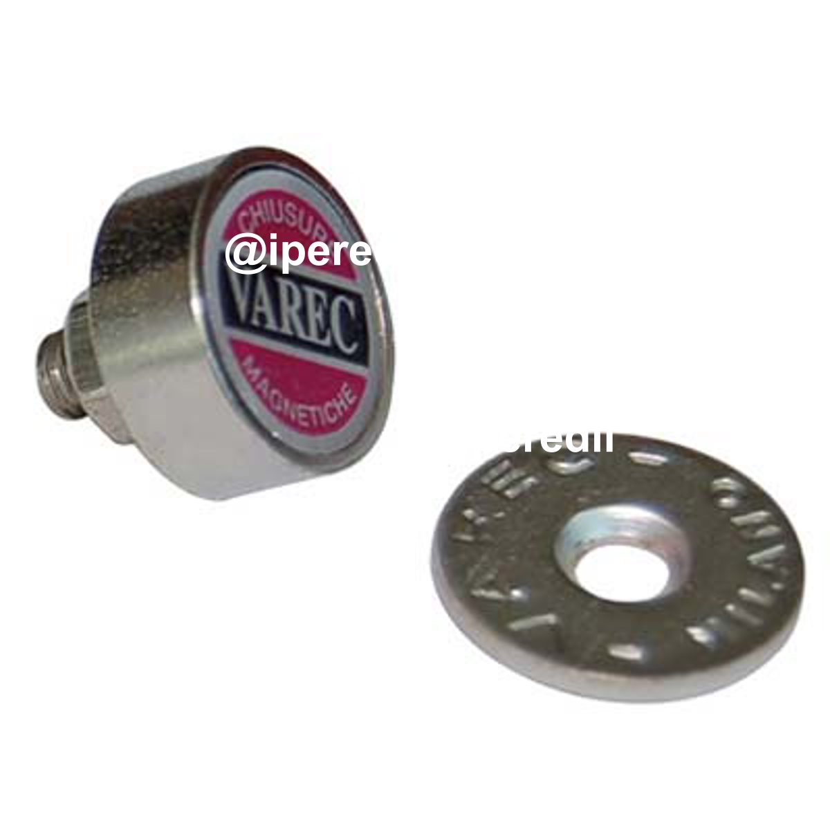 CRICCHETTO MAGNETICO A PASTICCA RPV VAREC MM 14 KG 1,5 + PERNO + INCONTRO