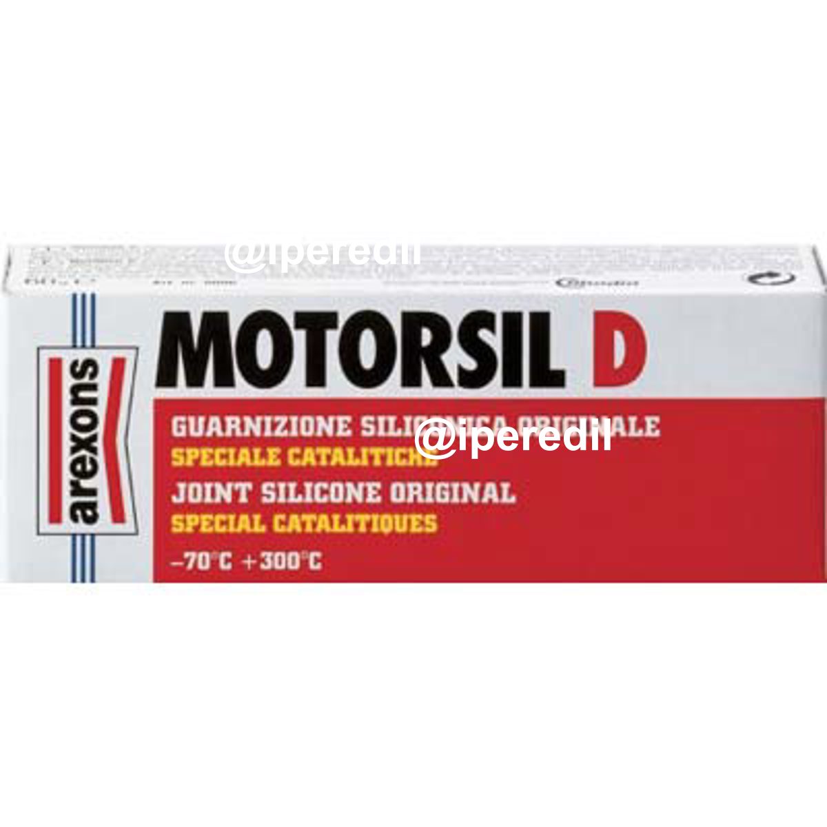 GUARNIZIONE SILICONICA ROSSA MOTORSIL D AREXONS GR 60