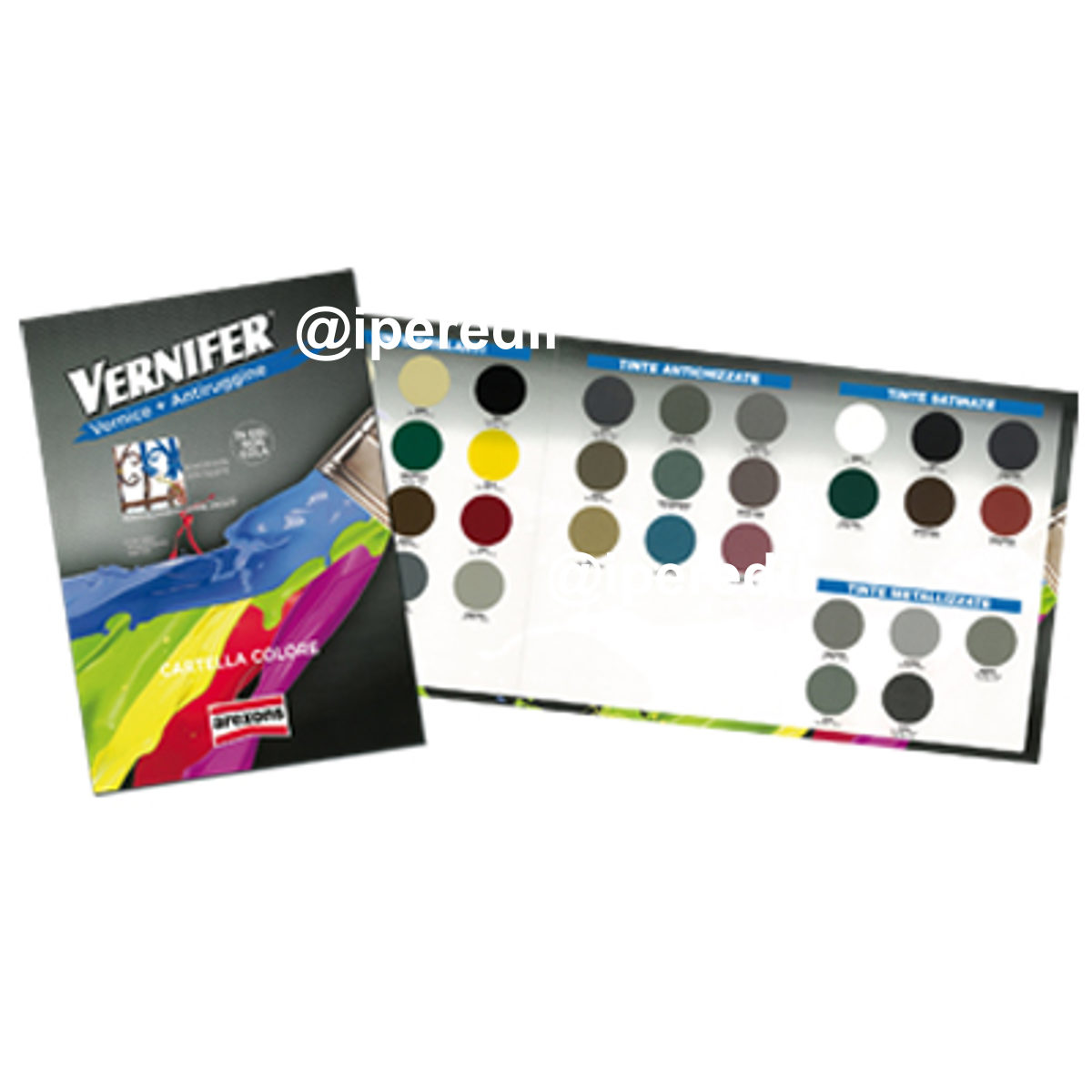 CARTELLA COLORE VERNIFER AREXONS