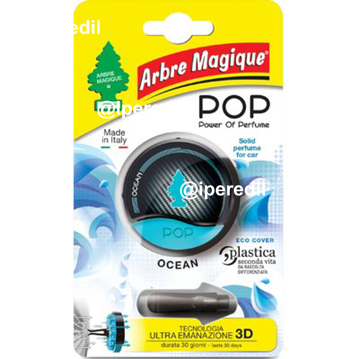 PROFUMATORE AUTO ARBRE MAGIQUE POP OCEAN