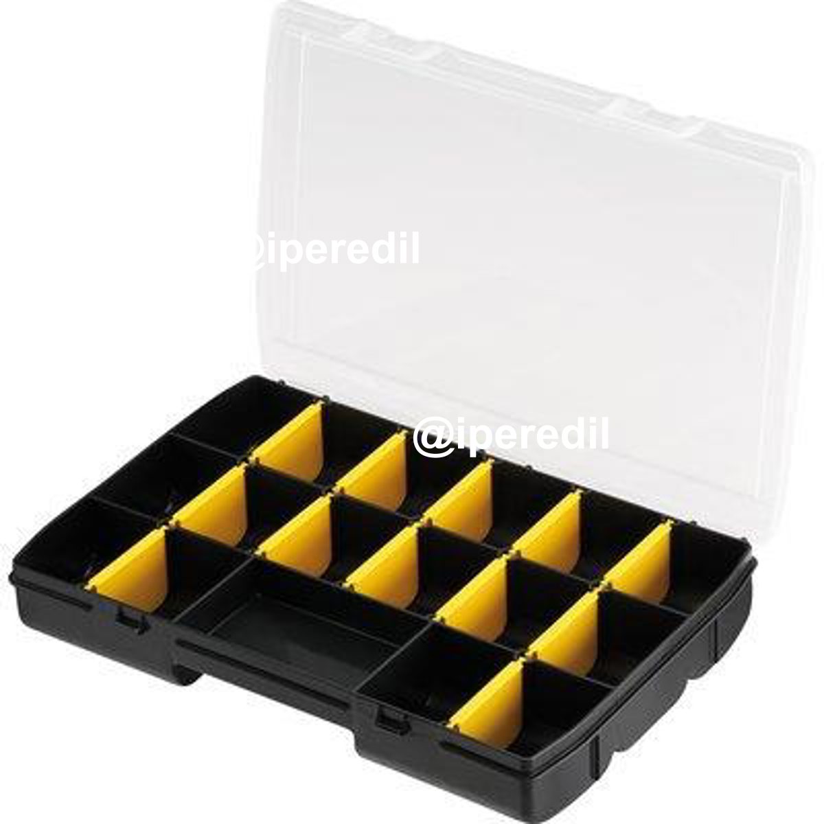 ORGANIZER PORTAMINUTERIA BASIC STANLEY SCOMPARTI 17 MM 230X125 H.MM 46 STST81680-1 - 08112050