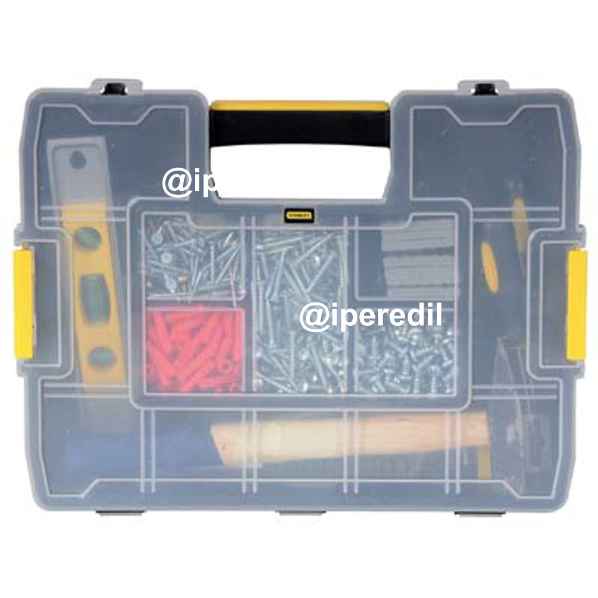 ORGANIZER PORTAMINUTERIA SORT MASTER JR STANLEY SCOMPARTI REGOLABILI MM 370X292 H.MM 67 1-97-483