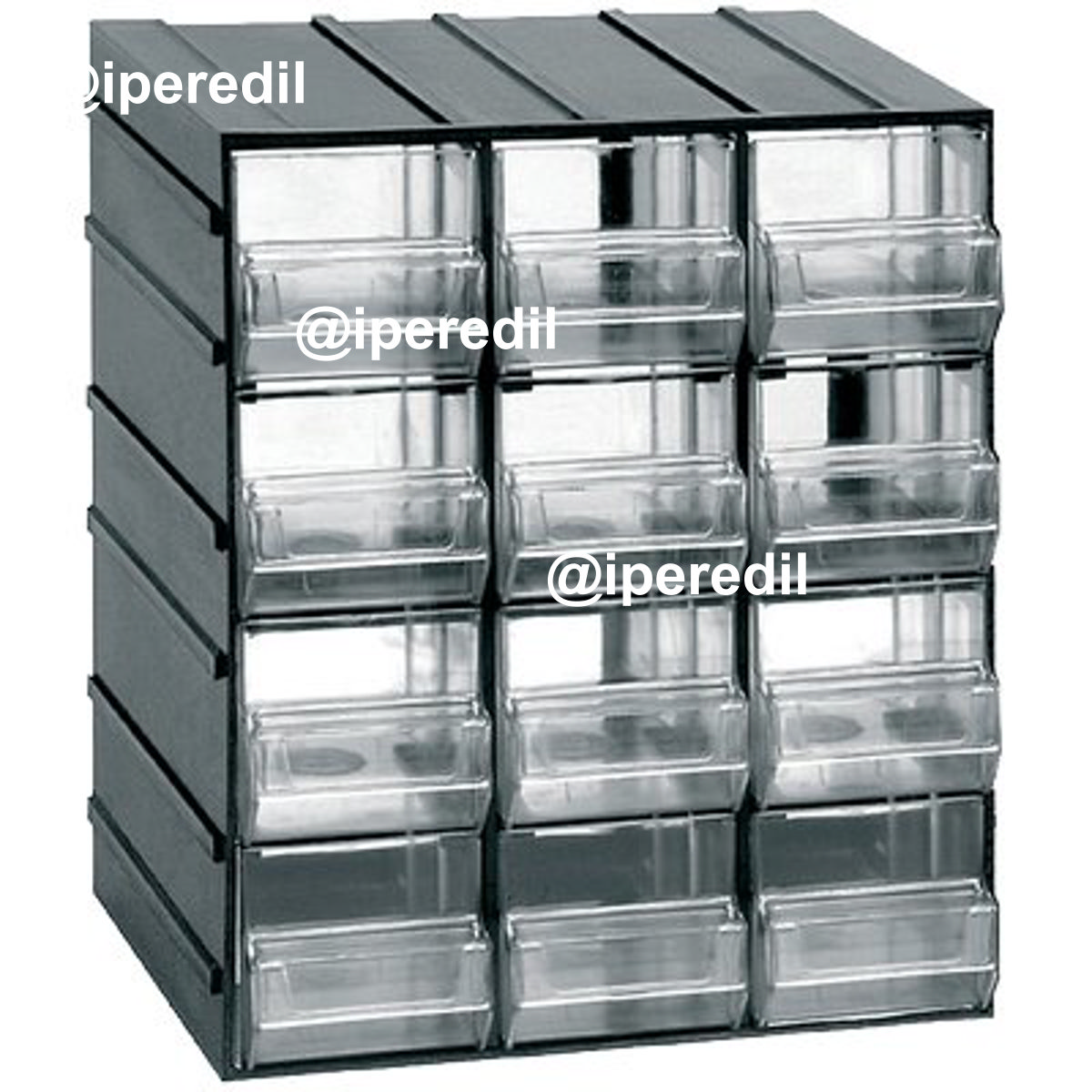 CASSETTIERA PORTAMINUTERIA VARIOBOX CASSETTI 12 MM 192X148 H.MM 230