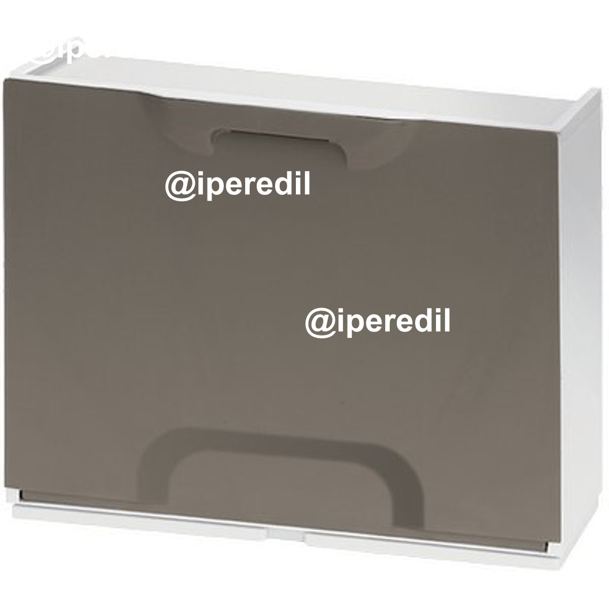 SCARPIERA MODULARE UNIKA BIANCO/TORTORA CM 51X17,3 H.CM 40,1