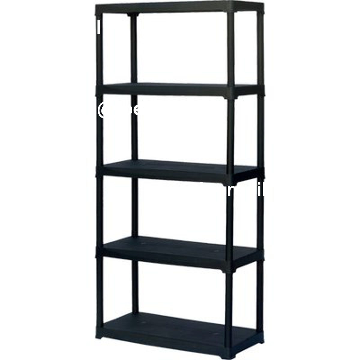 SCAFFALE KIT RESINA TEMPO 5 RIPIANI CM 80X40 H.CM 176