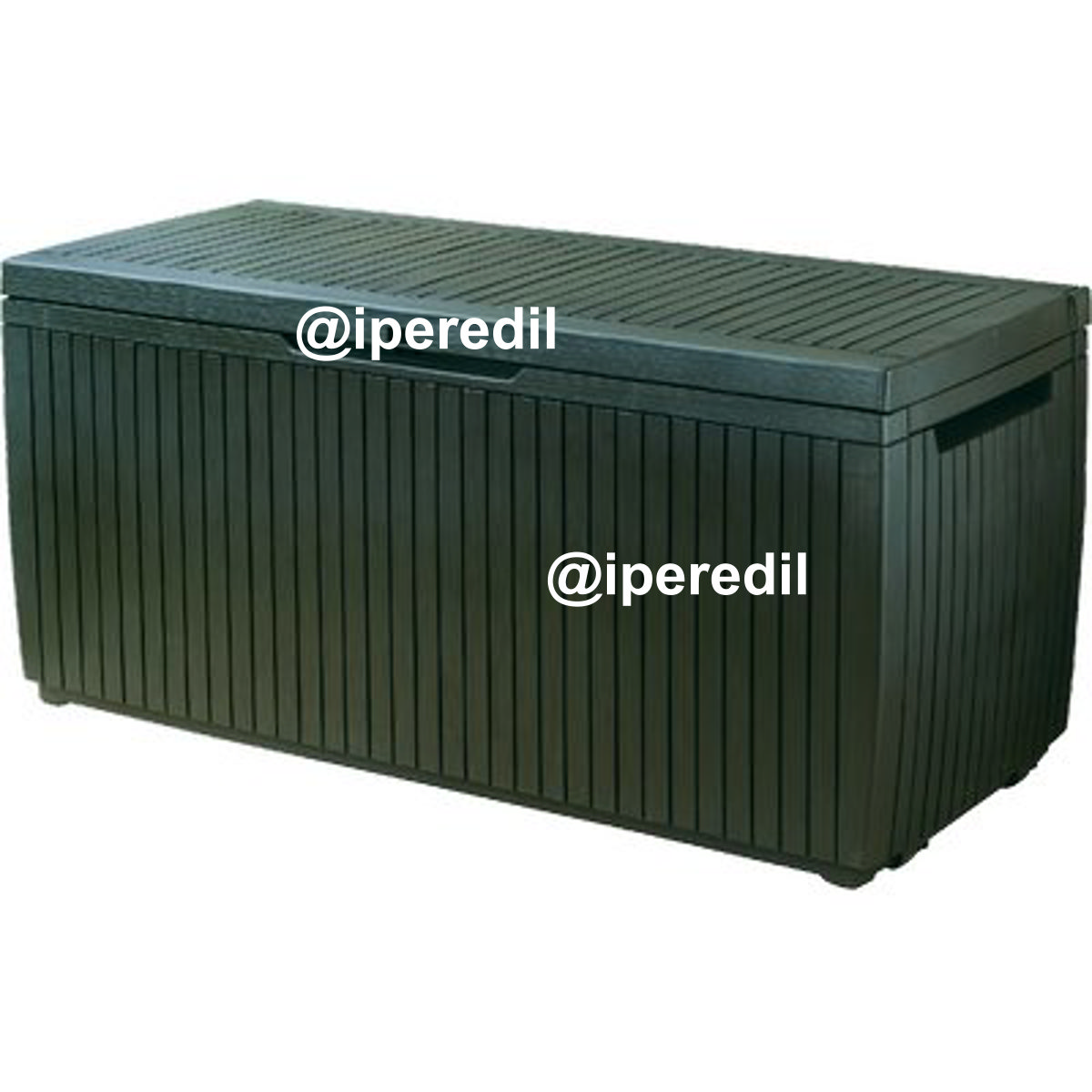 BAULE SPRINGWOOD KETER PP VERDE CM 123X53,5 H.CM 57 - 08130105