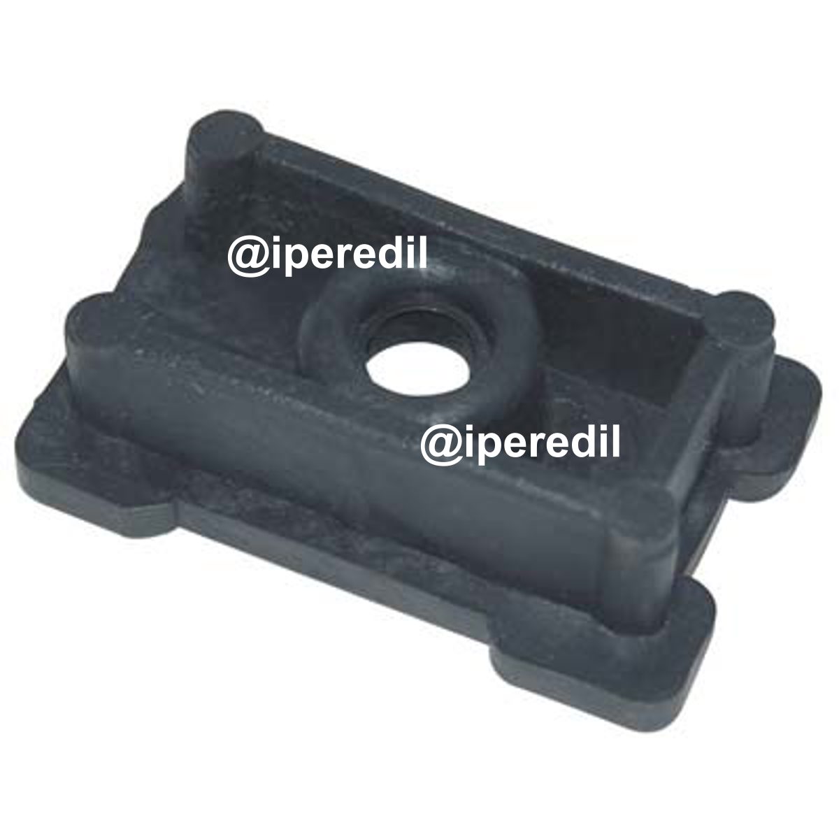 PUNTALE X ASTA METALLICA A GANCIO PROMETAL PE NERO