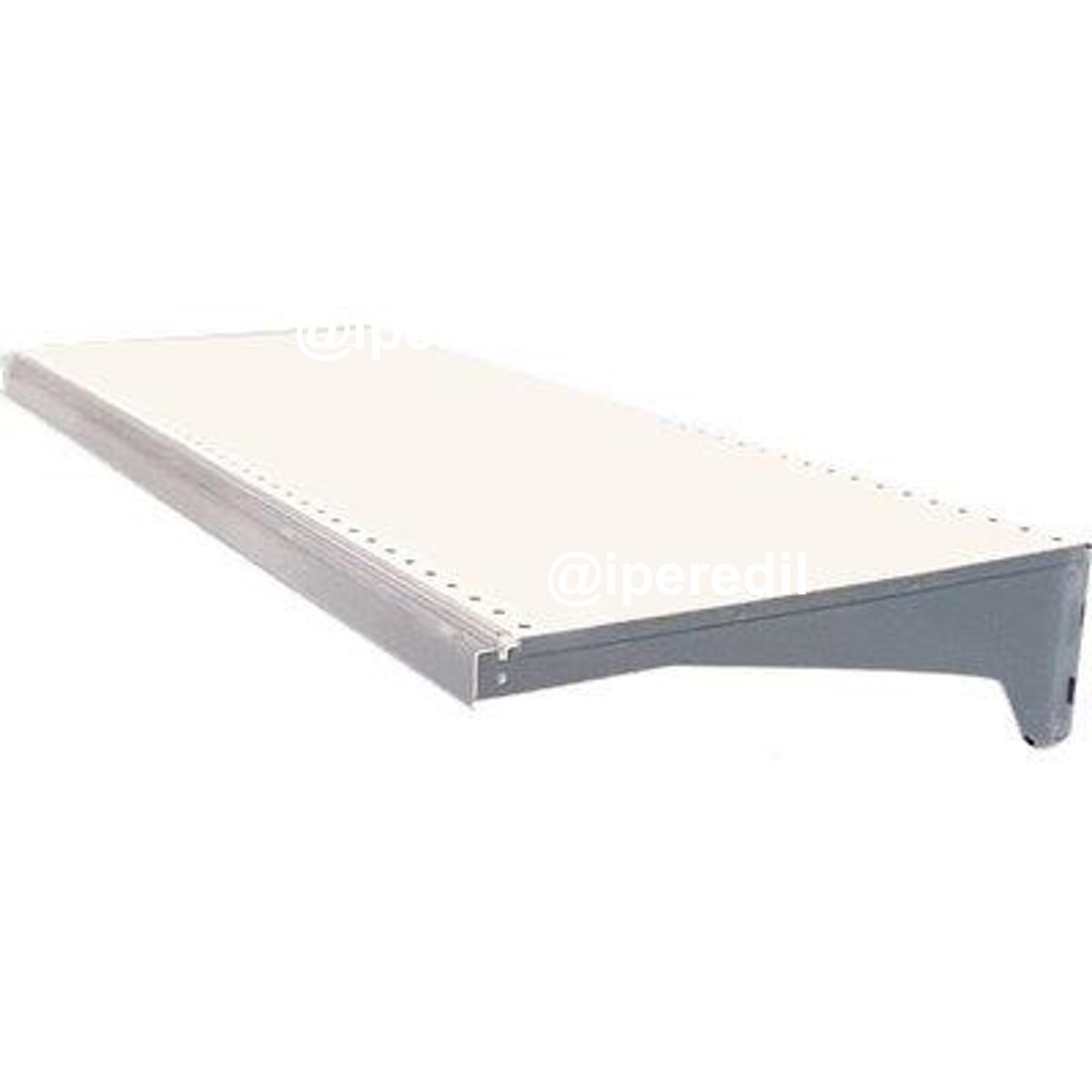 RIPIANO MARKET ACCIAIO VERNICIATO BIANCO CM 40X100 - 08134105