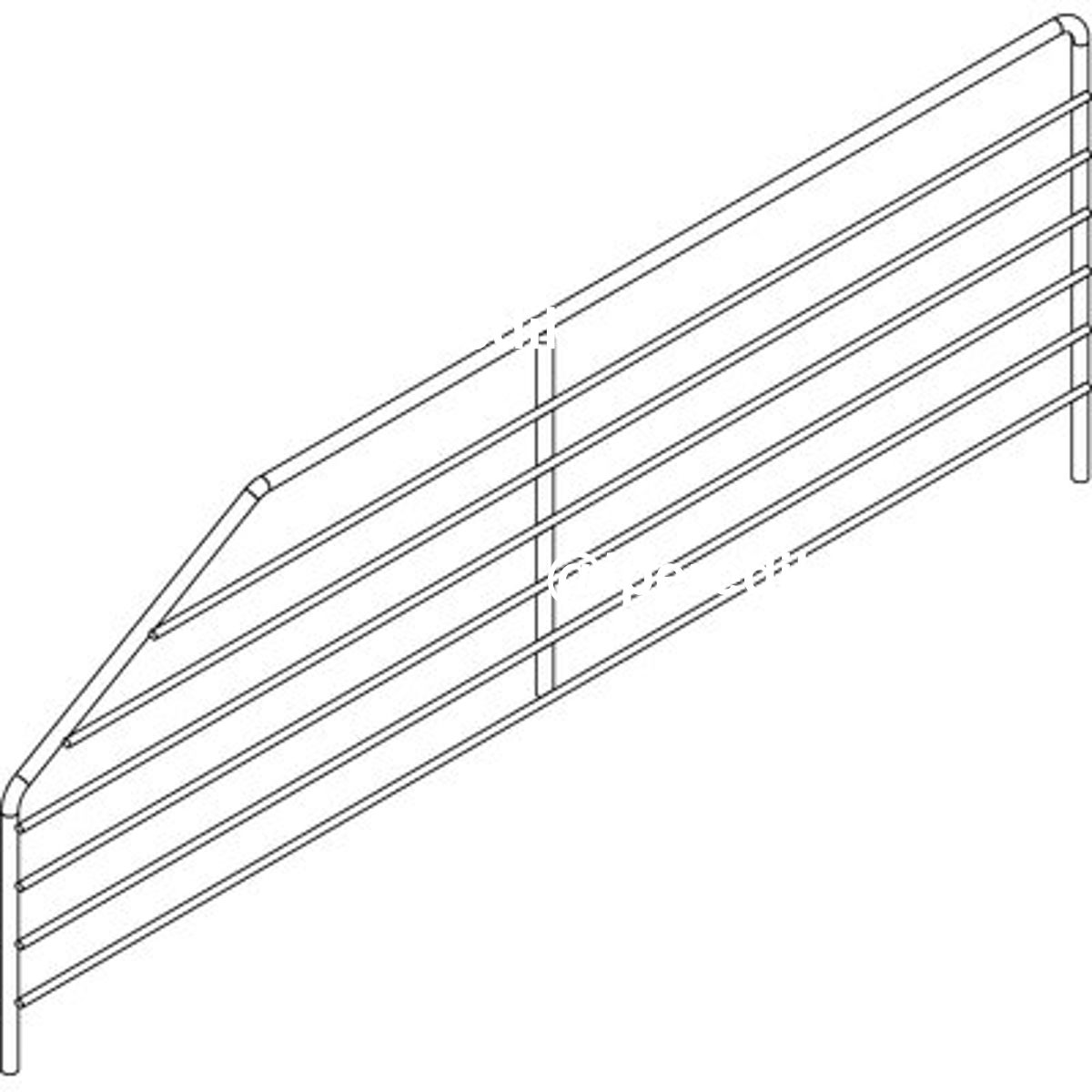 DIVISORIO X RIPIANO MARKET ACCIAIO ZINCATO CM 40 H.CM 8/14
