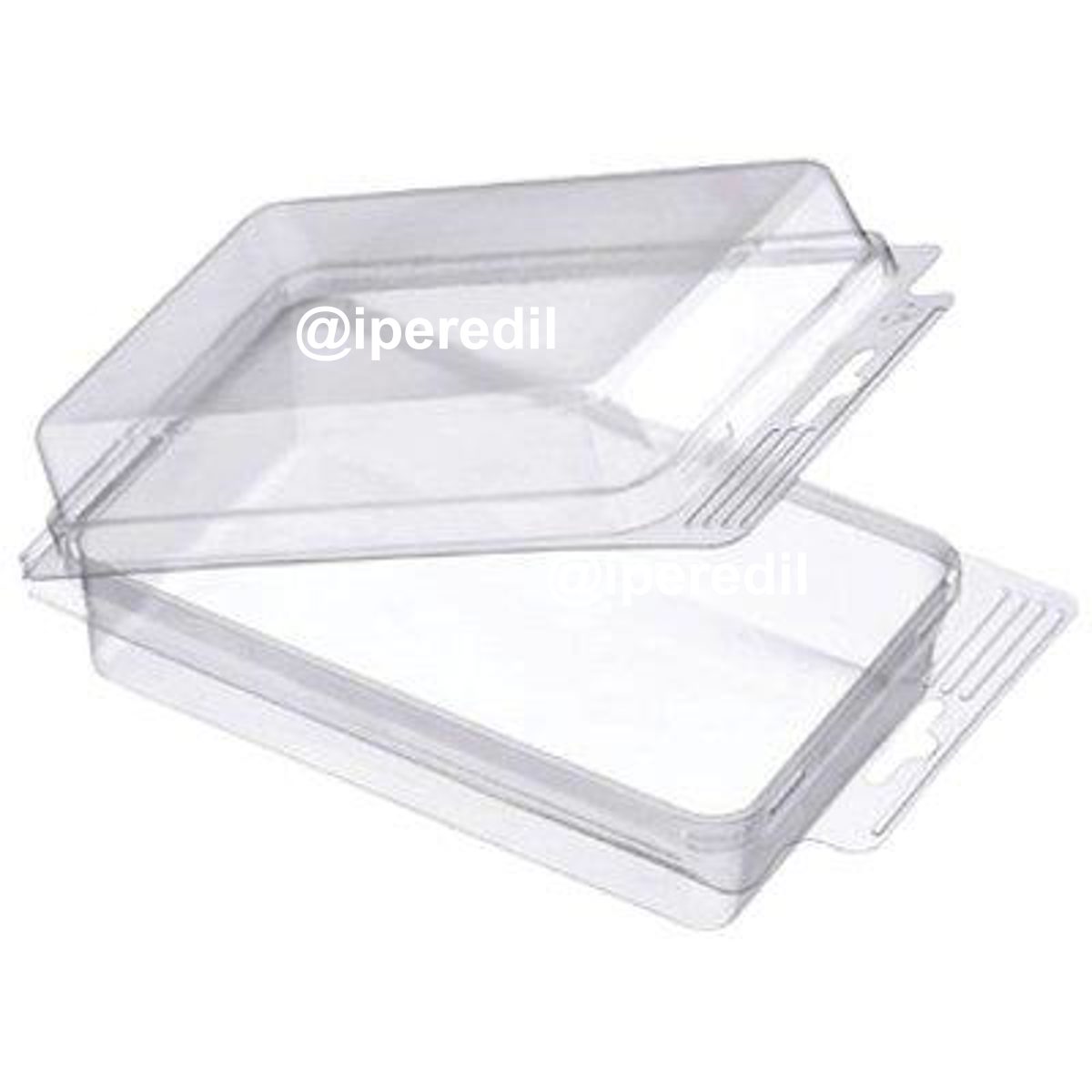 BIVALVA RIGIDA PVC TRASPARENTE MM 110X 50 H.MM 20