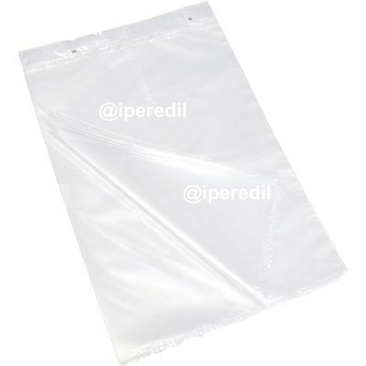 BUSTA NEUTRA A STRAPPO PEBD + SOFFIETTO CM 20+10X45 CF=KG 10